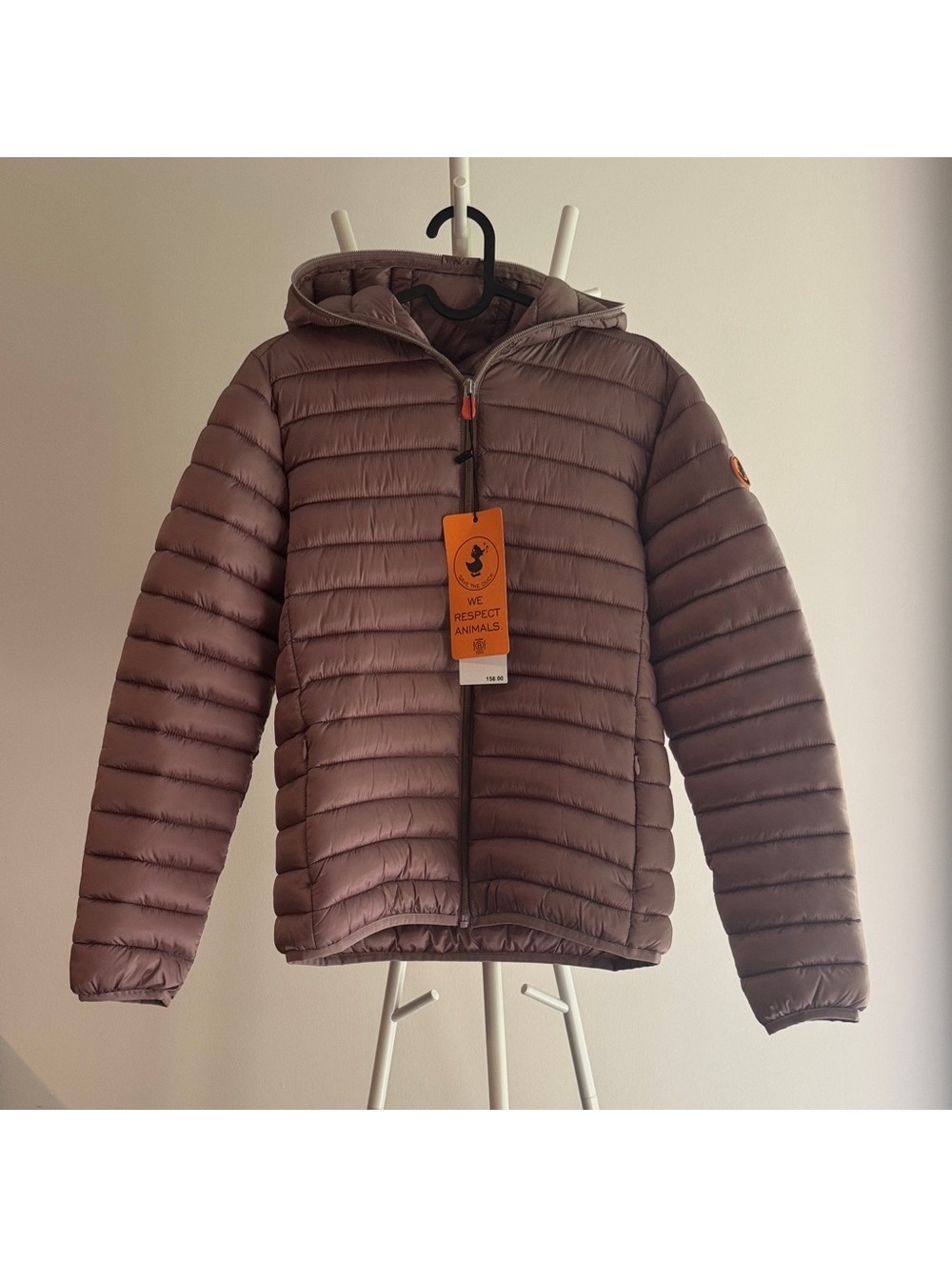 Save the duck Kids Puffer Jacket - Brown